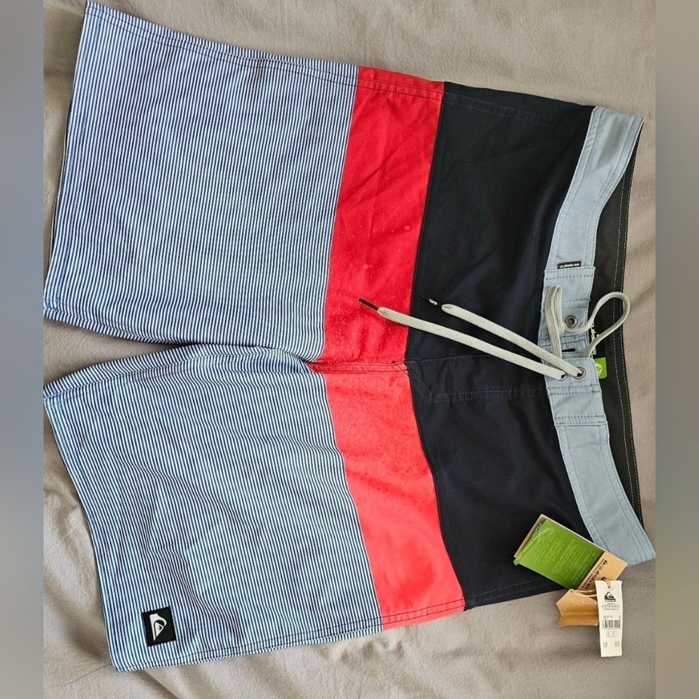 Quiksilver Striped Board Shorts